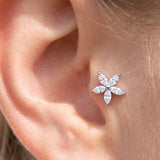 Flower Piercings