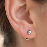 Silver Ear Piercing