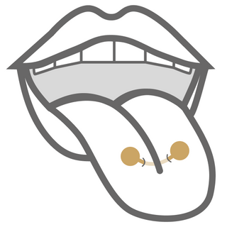 Scoop Tongue Piercing