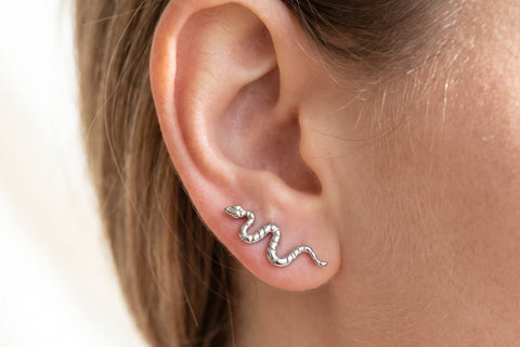 Snake Ear Piercings