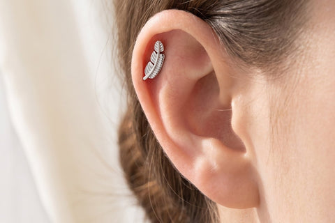 Feather Piercings
