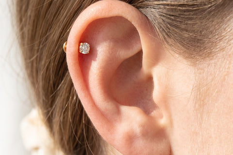 Titanium Helix Piercing