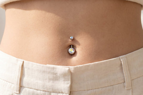 Belly Button Piercing Set