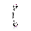 Silver/Pink