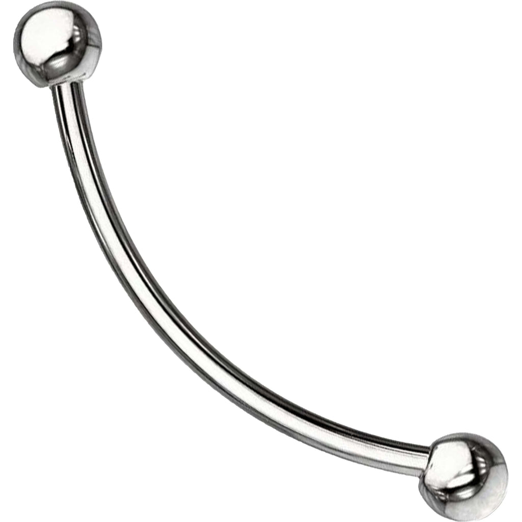 Curved Barbell Ball Silver PiercingXXL