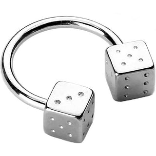 Horseshoe Cube Silver