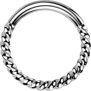 Titanium Ring braided Clicker