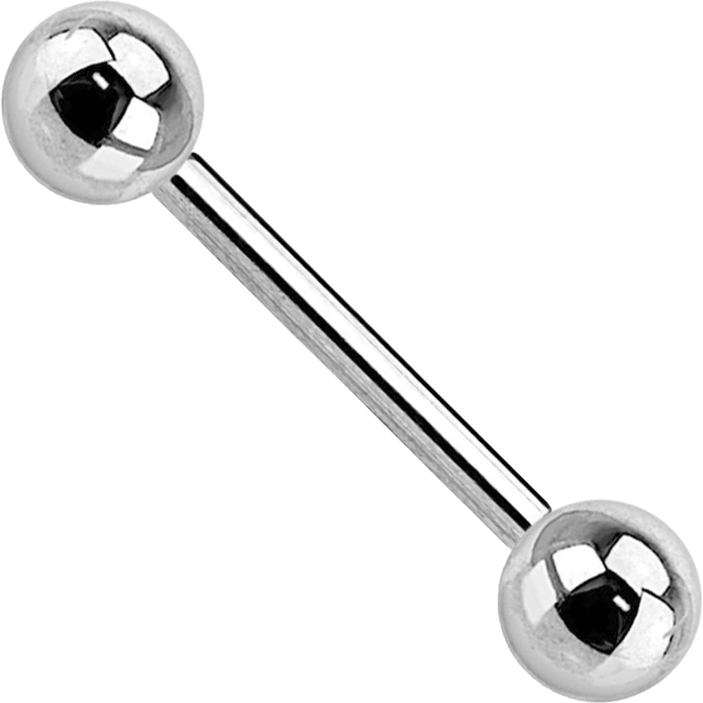 Titanium Barbell Ball Silver PiercingXXL