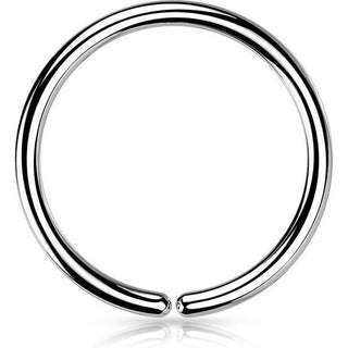 Titanium Ring Silver Bendable