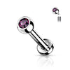 Silver/Purple