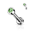 Silver/Green