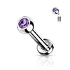 Silver/Tanzanite