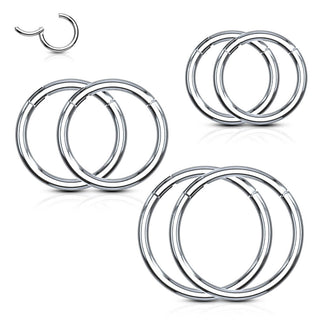 Ring Silver Clicker, 3 s pairs