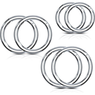 Ring Silver Clicker, 3 s pairs