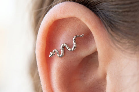 Snake Piercings