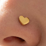 Nasenpiercing Herz