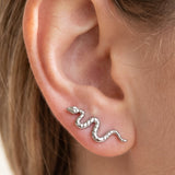 Ohrpiercing Schlange