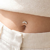 Crown Belly Button Piercings