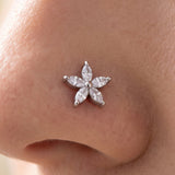 Flower Nose Piercings