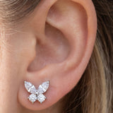 Ohrpiercing Schmetterling