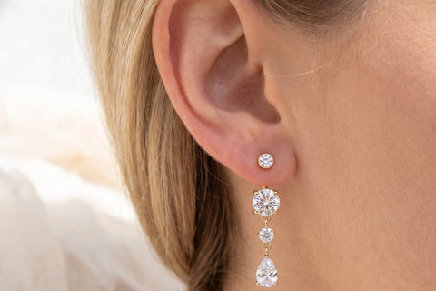 Teardrop Piercings