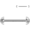 Tongue Barbell Dome Ball
