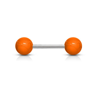 Barbell Acrylic Solid Colored Ball