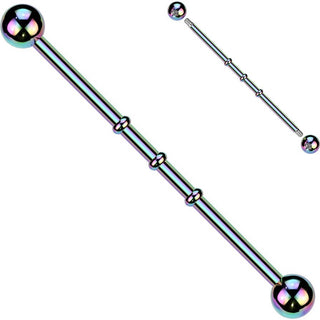 Industrial Barbell Notched
