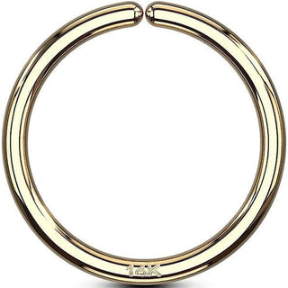Solid Gold 14 Carat Ring Yellowgold Bendable