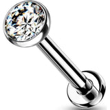 Surgical Steel Lip Piercing