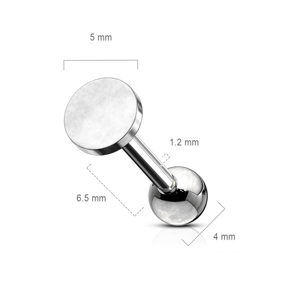 Barbell Round Flat