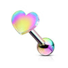 Barbell Heart Flat
