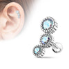 Barbell 3 Round Zirconia