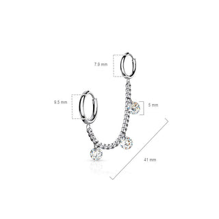 Chain Zirconia Clicker