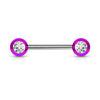 Nipple Piercing Zirconia Ball