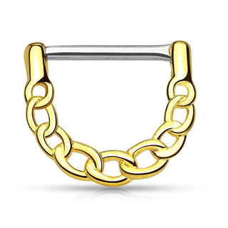 Nipple Piercing Chain Clicker