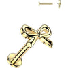 Labret ribbon Internally Threaded