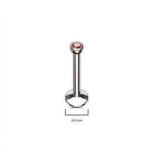Labret Ball Zirconia Internally Threaded