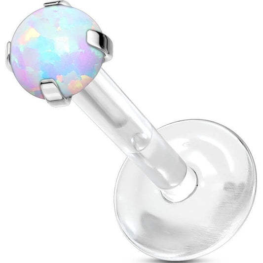 Labret Opal Round