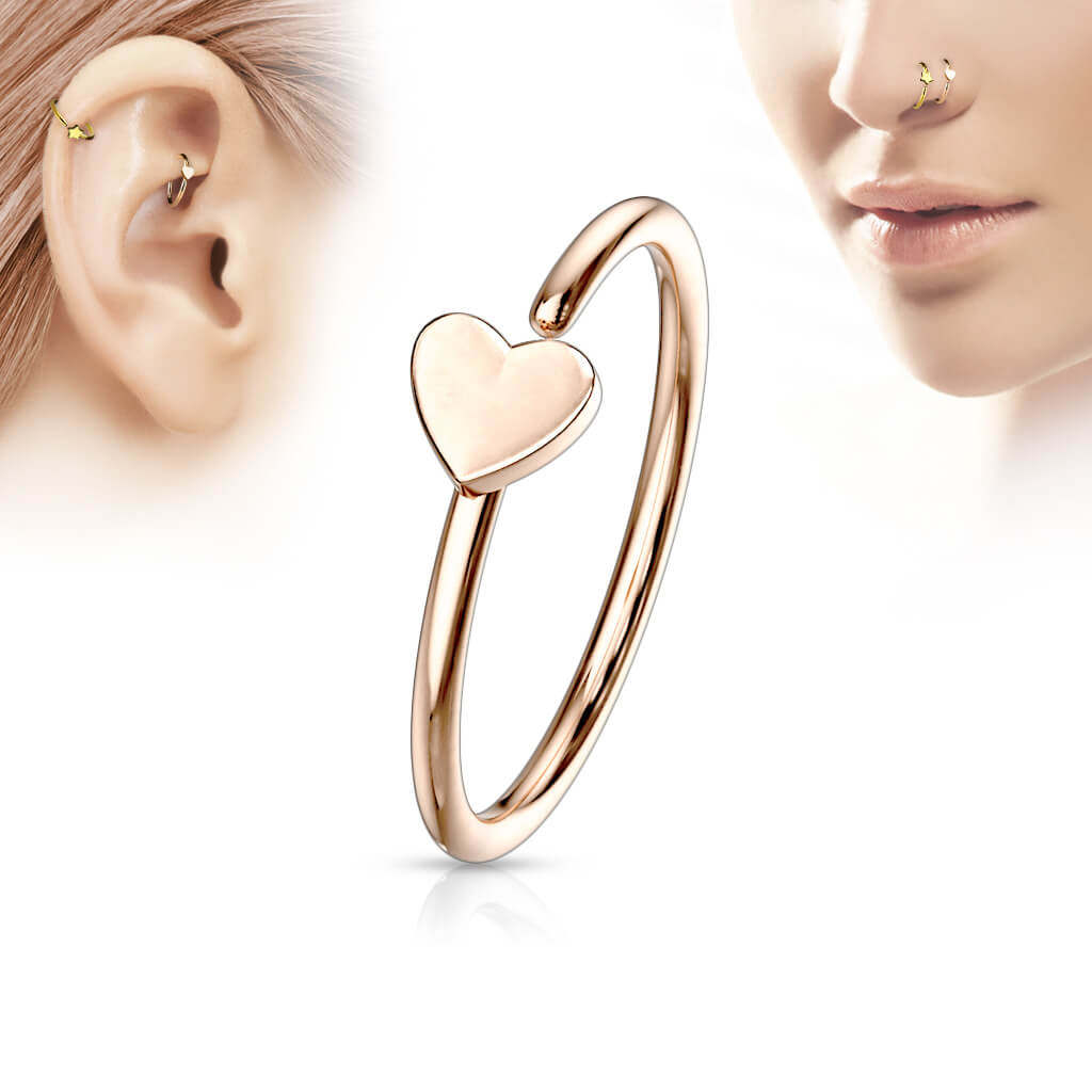 Ring Heart Bendable