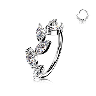 Ring Leaves Zirconia Bendable