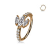 Ring Marquise Cut 3 Zirconia Bendable