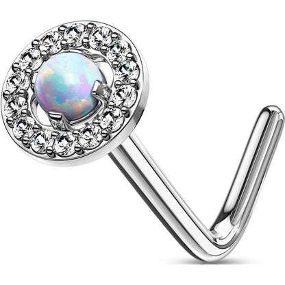 Nose L-Shape Dome Opal