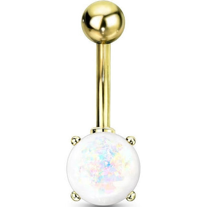 Belly Button Piercing Opal