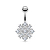 Belly Button Piercing Star Zirconia