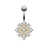 Belly Button Piercing Star Zirconia