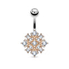 Belly Button Piercing Star Zirconia