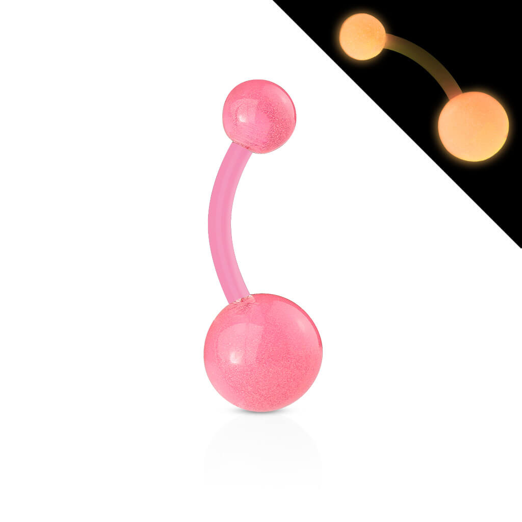 Belly Button Piercing Ball Glow in the Dark