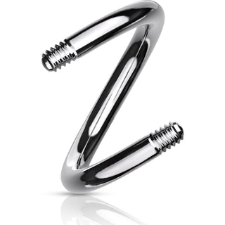 Base twist shaft silver