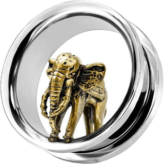 Plug Elefant Gold